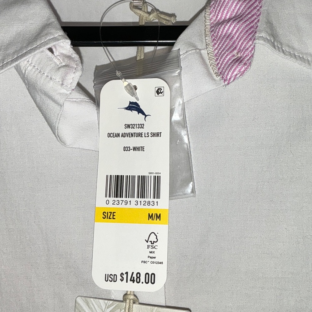 Tommy Bahama Ocean Adventure Long Sleeve Button-Up Shirt - Picture 3 of 9